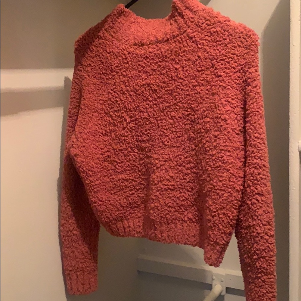 Forever 21 orange soft cozy sweater